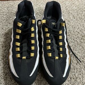 Nike 2018 air max 95 OG black metallic gold white